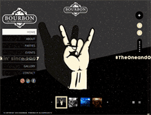 Tablet Screenshot of bourbonbar.gr